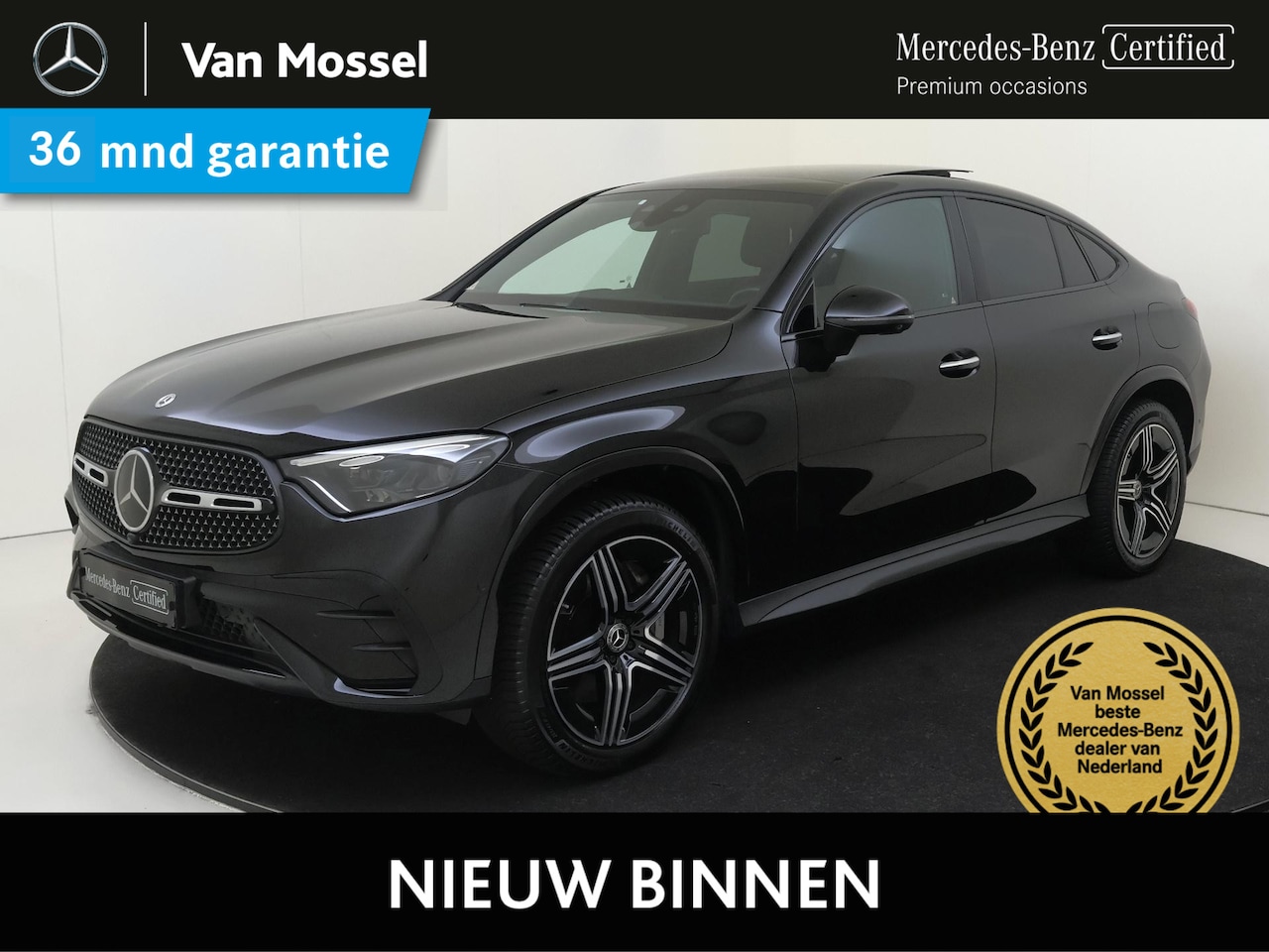 Mercedes-Benz GLC-klasse Coupé - 400e 4MATIC AMG Line / Premium Plus/ Panoramadak/ 20 inch/ 360 camera/ El. Trekhaak/ Burme - AutoWereld.nl