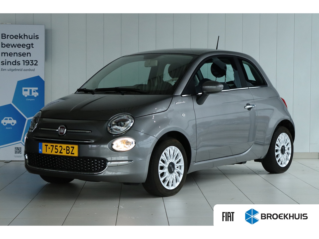 Fiat 500 - 1.0 70PK HYBRID DOLCEVITA | Cruise Control | Panoramadak | Carplay | Airco | Elektr. ramen - AutoWereld.nl