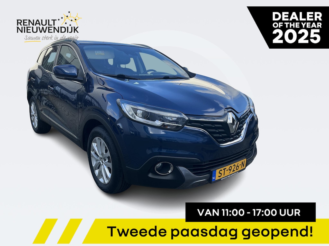 Renault Kadjar - 1.2 TCe Intens / AUTOMAAT / CAMERA / TREKHAAK / PARKEERSENSOREN VOOR EN ACHTER - AutoWereld.nl