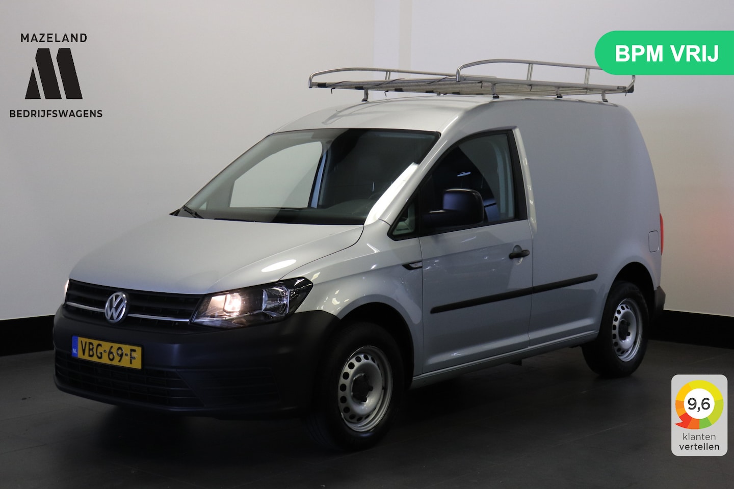 Volkswagen Caddy - 2.0 TDI EURO 6 - Airco - Cruise - PDC - Trekhaak - € 11.950,- Excl. - AutoWereld.nl
