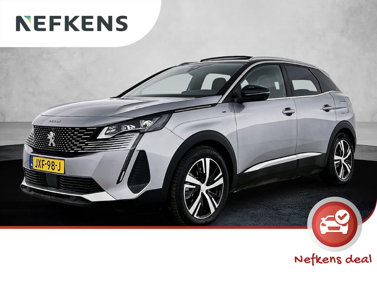 Peugeot 3008 - SUV GT 1.6 Plug-in HYbrid4 300pk Automaat | Navigatie | Schuif-/kanteldak | Achteruitrijca - AutoWereld.nl