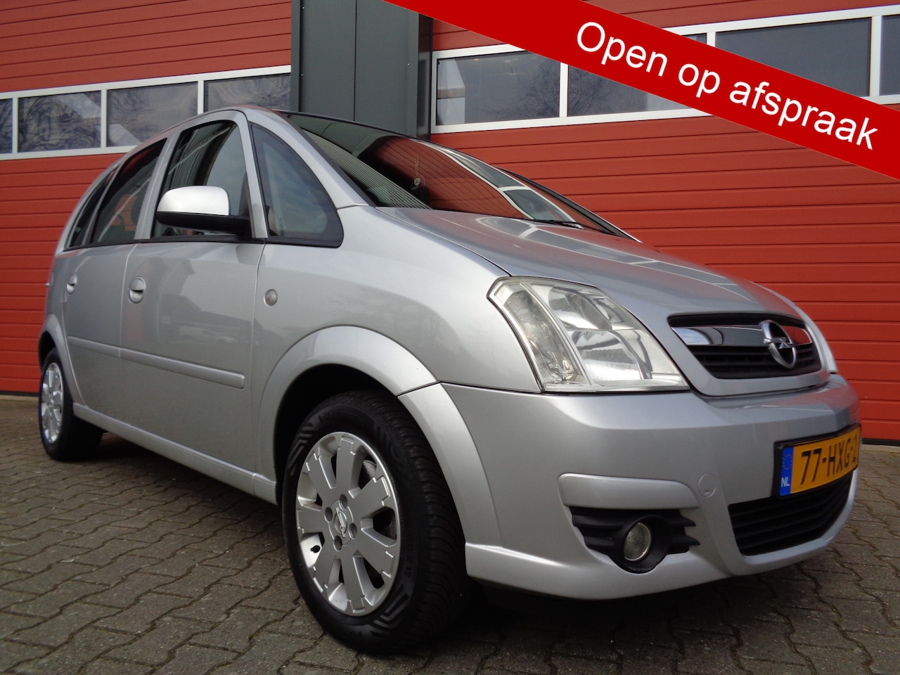 Opel Meriva - 1.6-16V Temptation 105PK Automaat Airco Cruise LMV Trekhaak NL-Auto 2E-Eigenaar Hoge-Zit - AutoWereld.nl