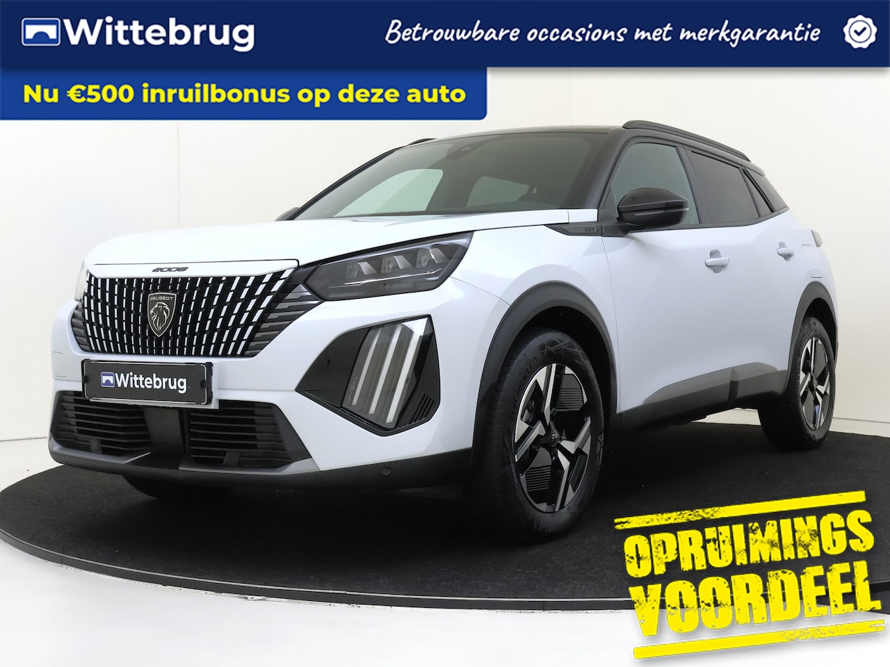 Peugeot 2008 - 1.2 Hybrid 136 GT | Adaptive Cruise | Full Map Navi | Camera | Wireless Carplay | - AutoWereld.nl