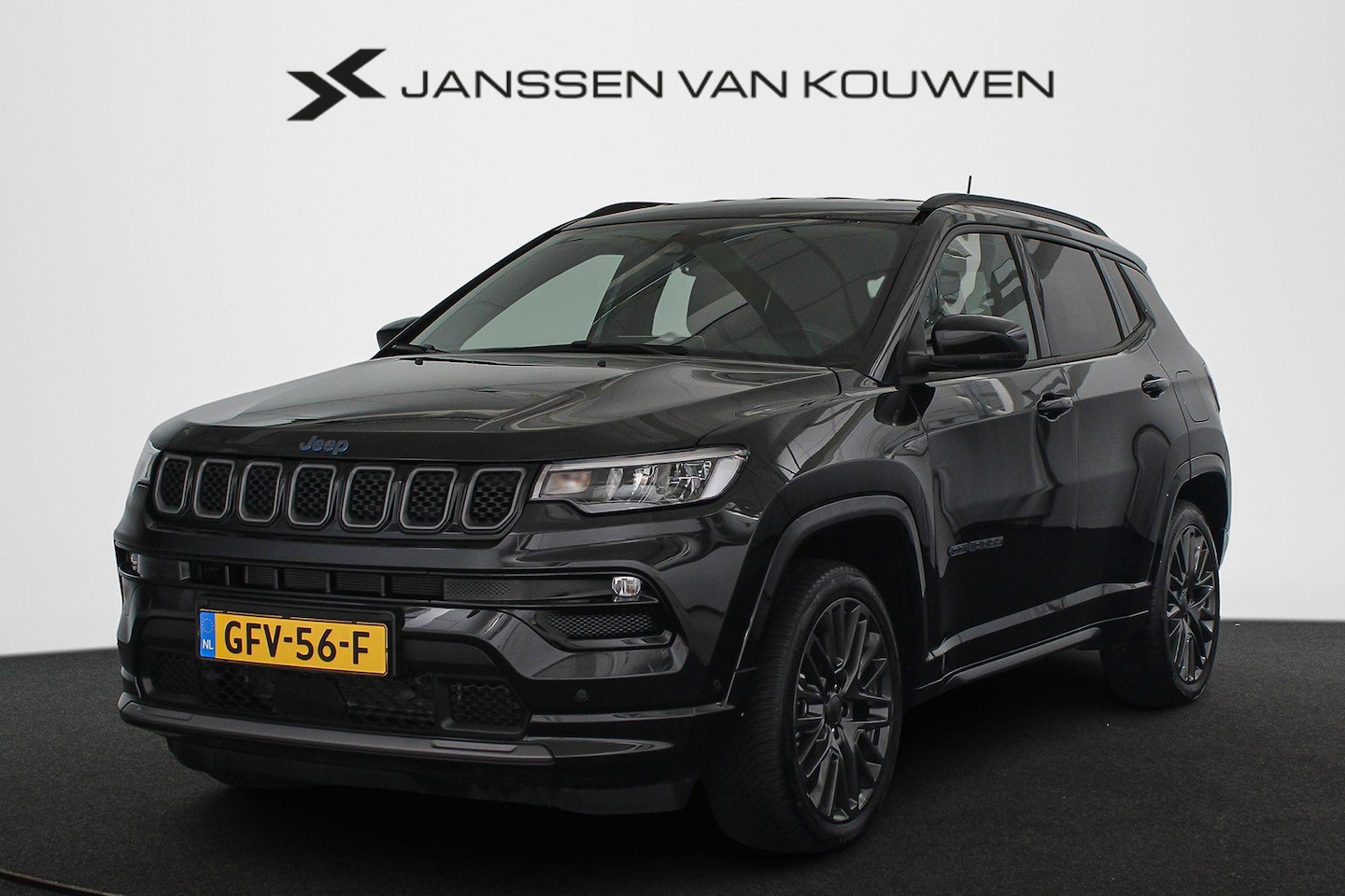 Jeep Compass - 4xe 240 Plug-in Hybrid Electric S Trekhaak Leder Stuur-Stoelverwarming - AutoWereld.nl