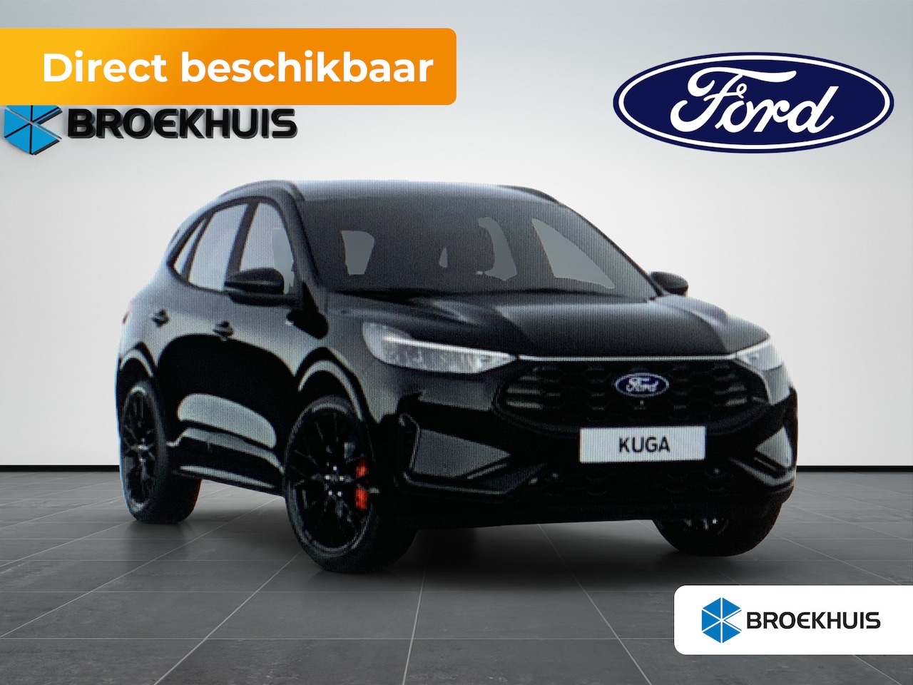Ford Kuga - 2.5 PHEV ST-Line X 243pk | Black Pack | Winter Pack | Wegkl. Trekhaak | Panoramadak | Adap - AutoWereld.nl