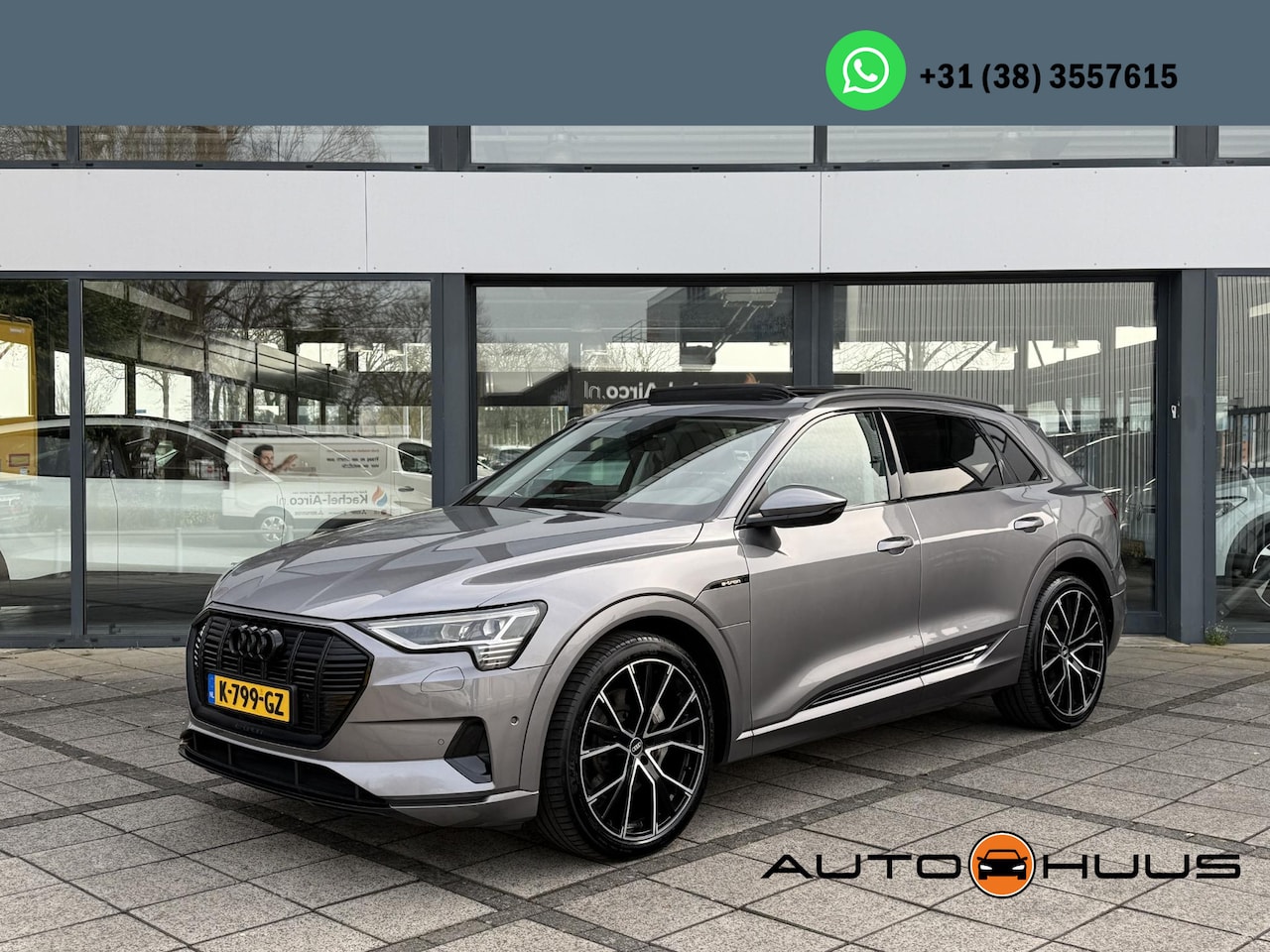 Audi e-tron - Aut. 55 quattro Business ed. Plus 95 kWh | SoH 87% | Trekhaak | Panorama | Navi | - AutoWereld.nl