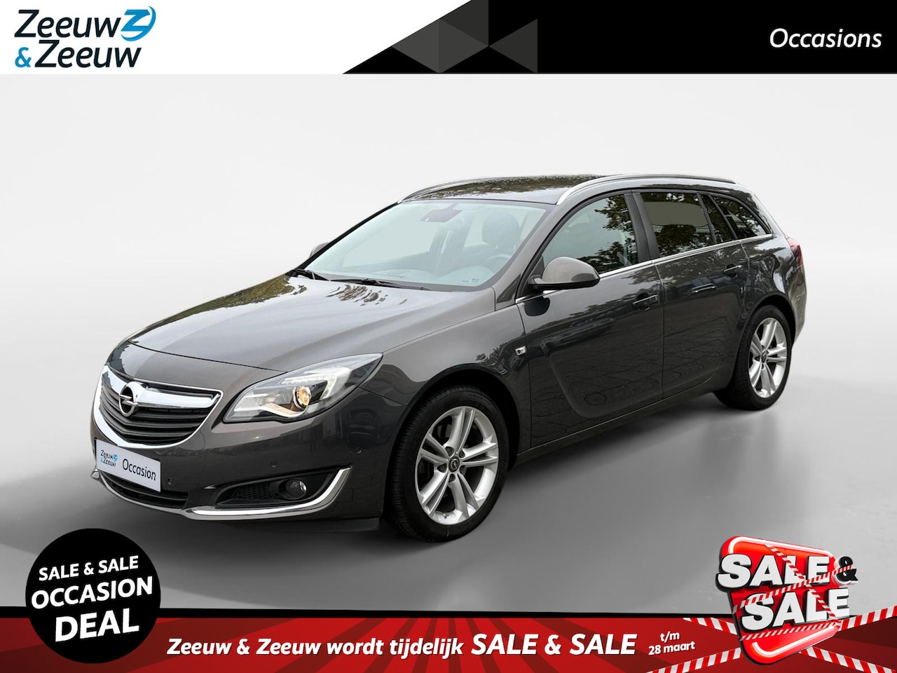 Opel Insignia Sports Tourer - 1.6 T Edition | TREKHAAK | CAMERA | DODEHOEK | NAVI | 1 JAAR GARANTIE - AutoWereld.nl