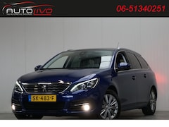 Peugeot 308 SW - 1.2 PureTech Blue Lease Premium AUTOMAAT 130 PK PANO CLIMA H. LEER CAMERA TREKHAAK etc