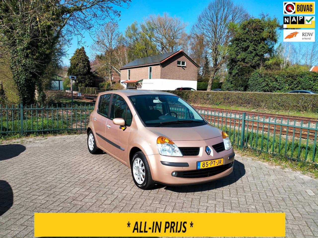 Renault Modus - 1.4-16V Dynamique Luxe airco recente distributie ALLINPRIJS - AutoWereld.nl