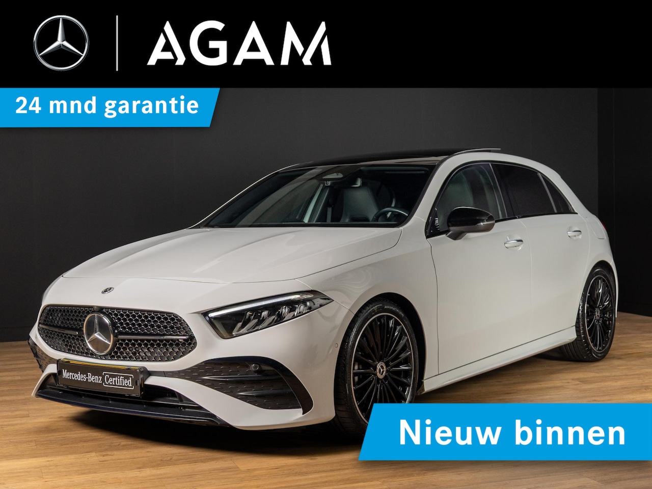 Mercedes-Benz A-klasse - 180 AMG Line Panorama dak - AutoWereld.nl