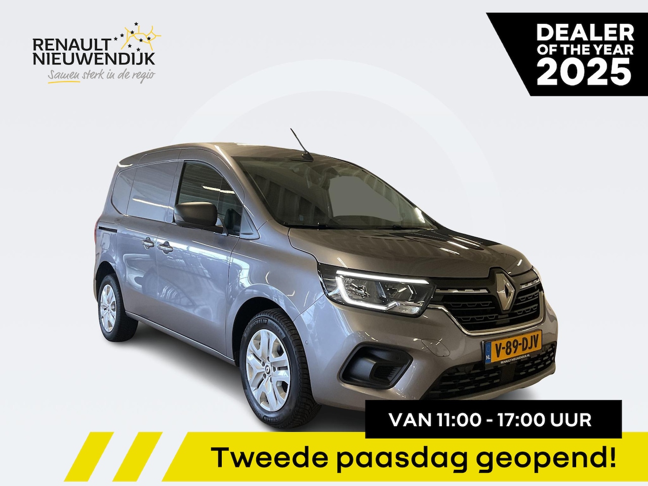 Renault Kangoo - 1.5 Blue dCi 95 Luxe L1 AUTOMAAT / APPLE CARPLAY ANDROID AUTO / CRUISE CONTROLE NAVIGATIE - AutoWereld.nl