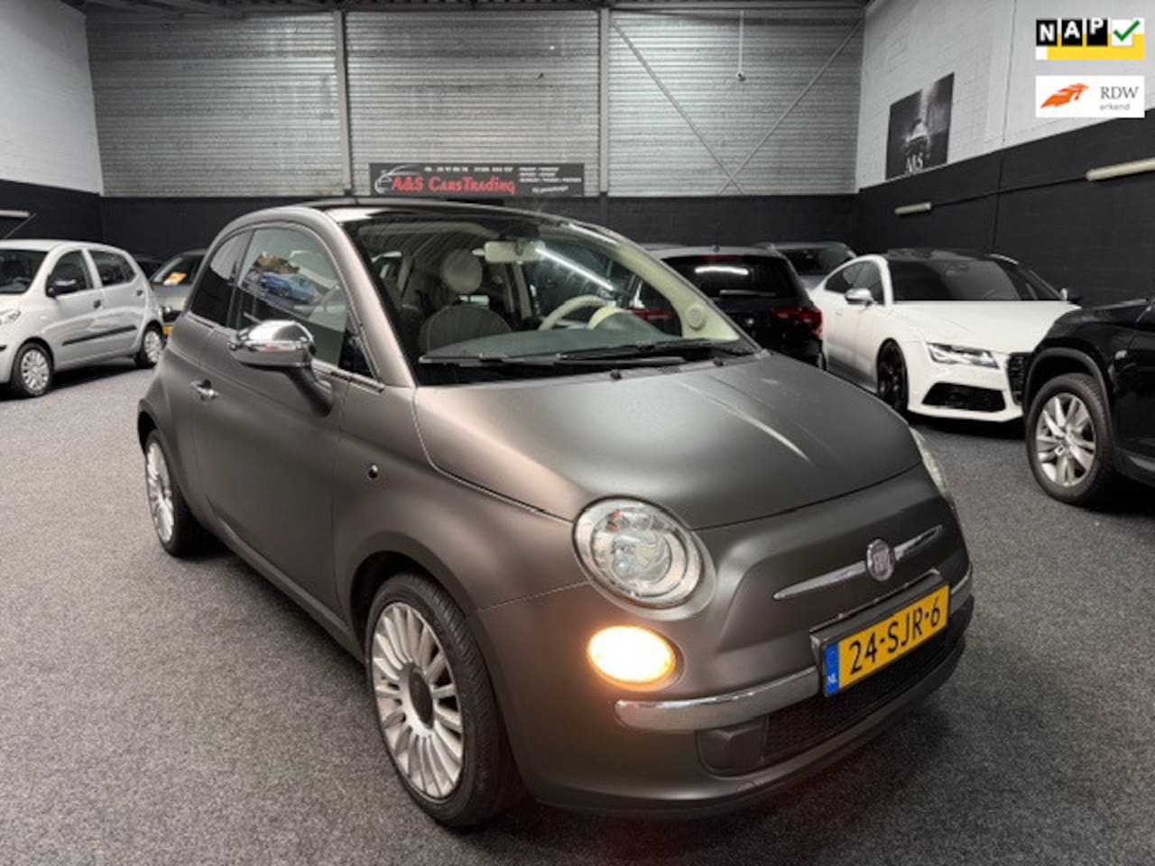Fiat 500 - 1.2 Lounge/Pano - AutoWereld.nl