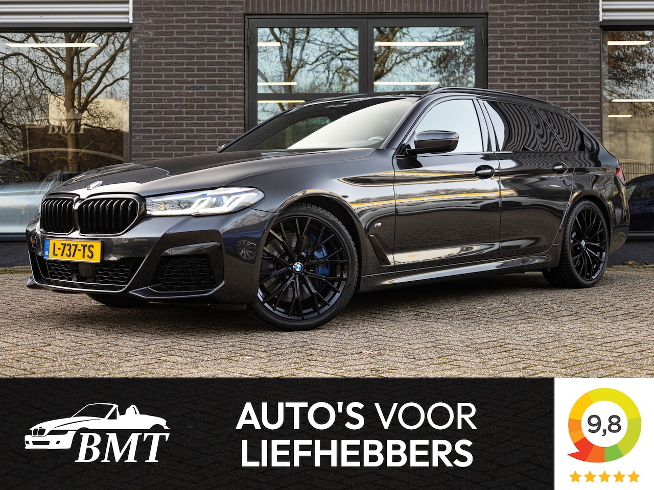 BMW 5-serie Touring - 530d G31 High Executive M Sport / NAP / Trekhaak / Leder - AutoWereld.nl