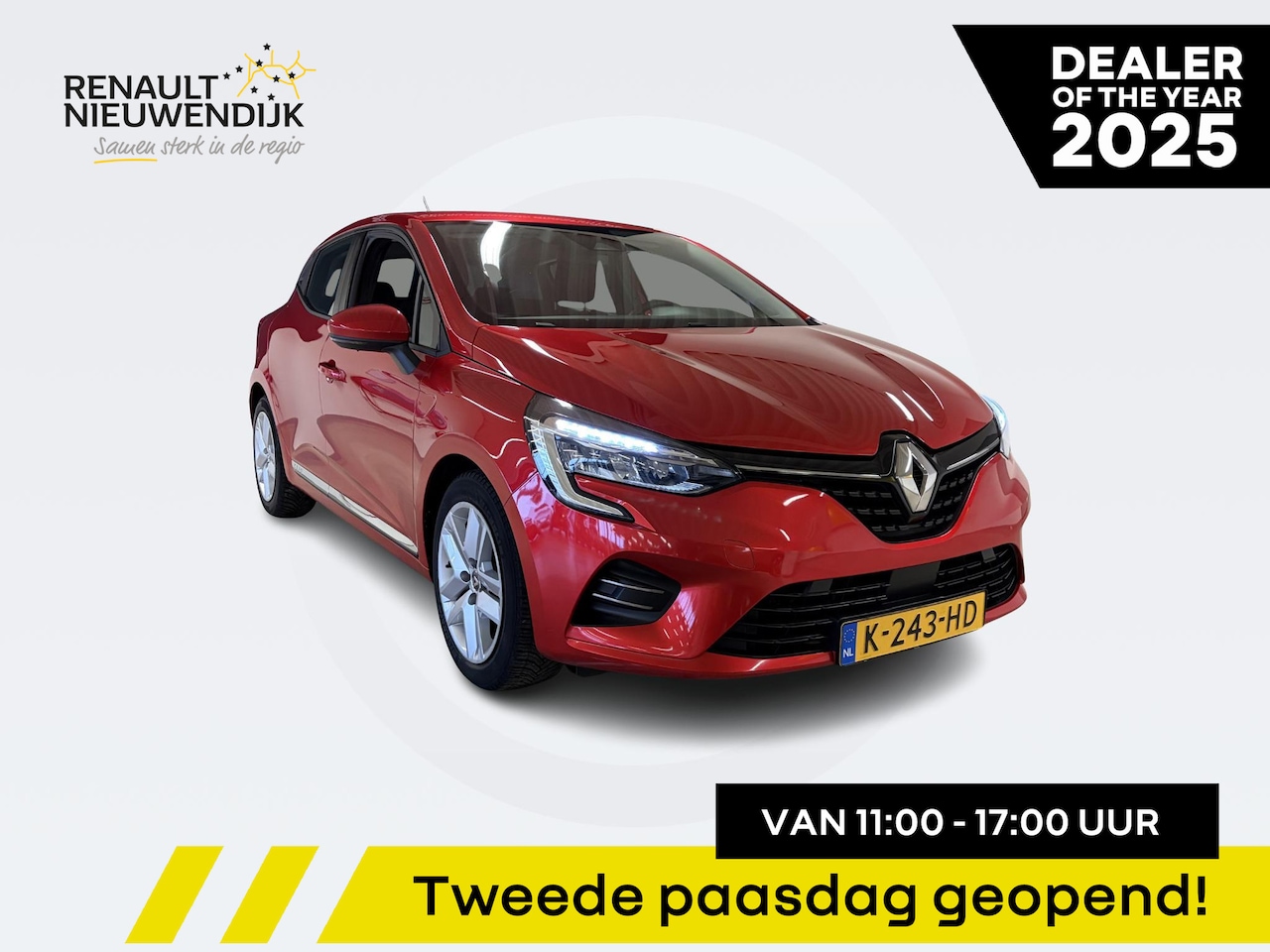 Renault Clio - 1.0 TCe Bi-Fuel Zen APPLE CARPLAY ANDROID AUTO / CRUISE CONTROLE / AIRCO / PARKEERSENSOREN - AutoWereld.nl