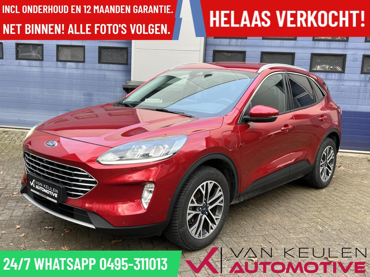 Ford Kuga - 2.5 PHEV 225 PK l ACC l Trekhaak l Winter-pack l - AutoWereld.nl
