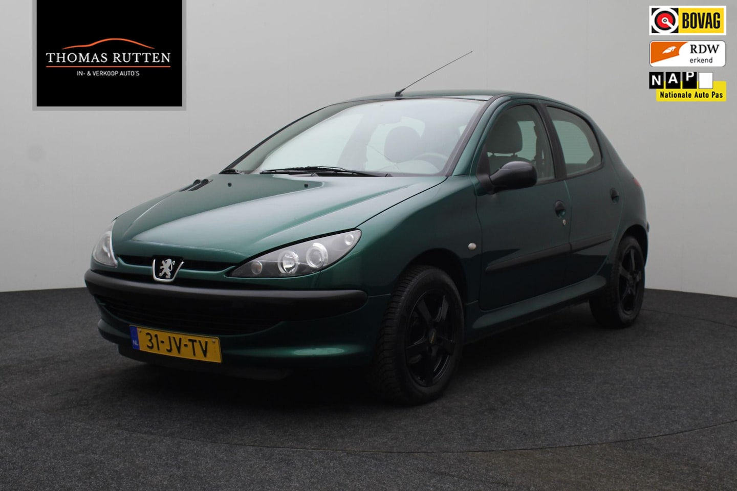 Peugeot 206 - 1.4 XR 2002 | Radio CD | Lichtmetalen Velgen | Onderhoudshistorie | Boekjes | 2 Sleutels | - AutoWereld.nl