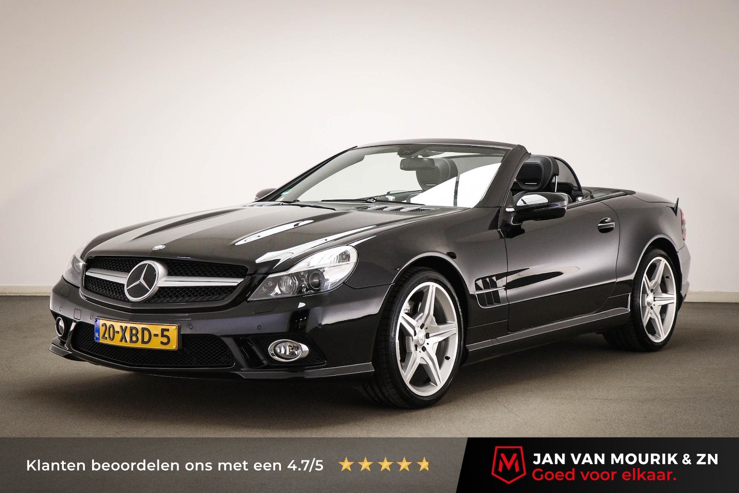 Mercedes-Benz SL-klasse Cabrio - 350 | GRAND EDITION PACK | PANORAMADAK | NEKVERWARMING | STOELVENTILATIE | MASSAGE | 19" - AutoWereld.nl