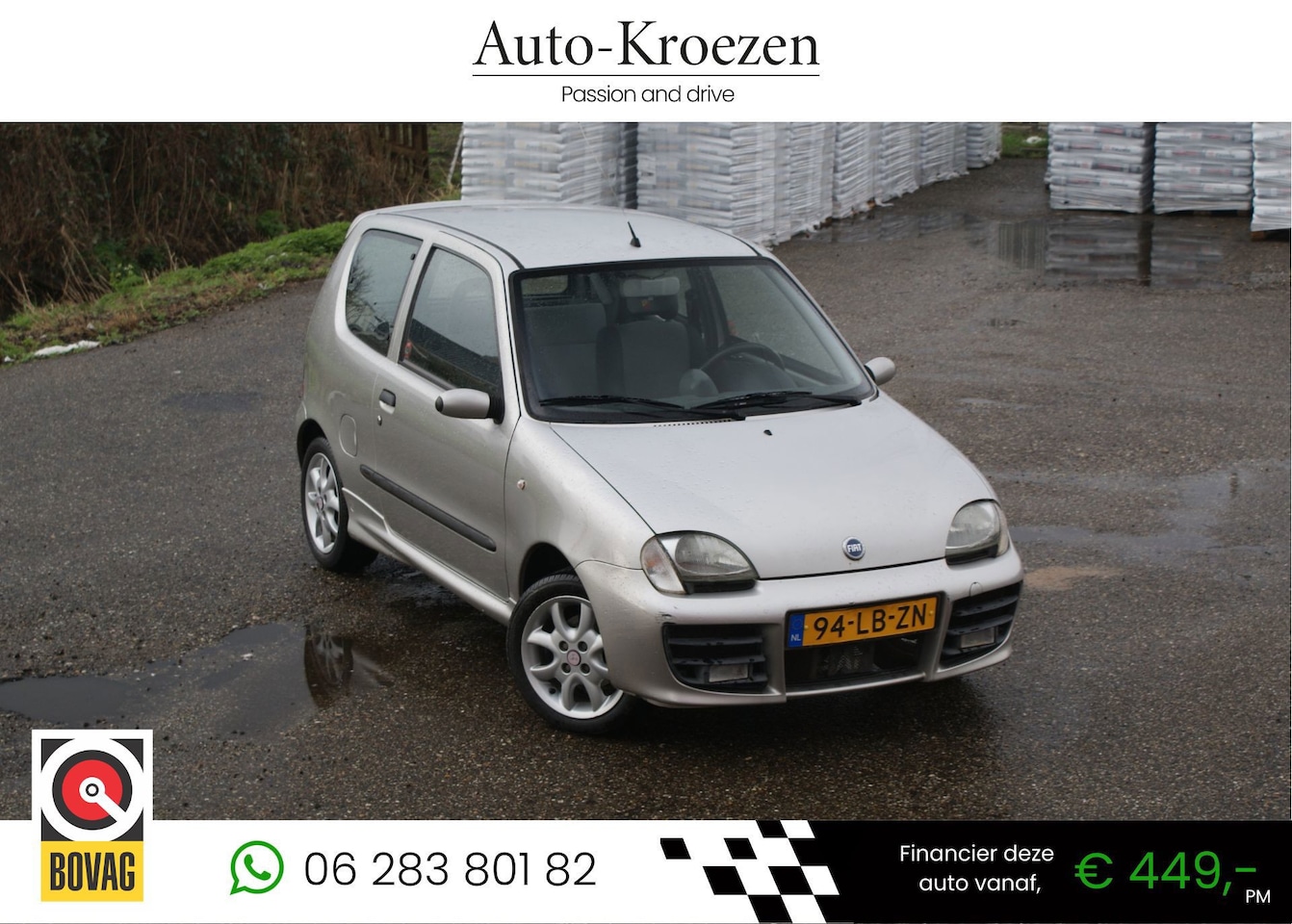 Fiat Seicento - 1.1 Sporting 1.1 Sporting - AutoWereld.nl