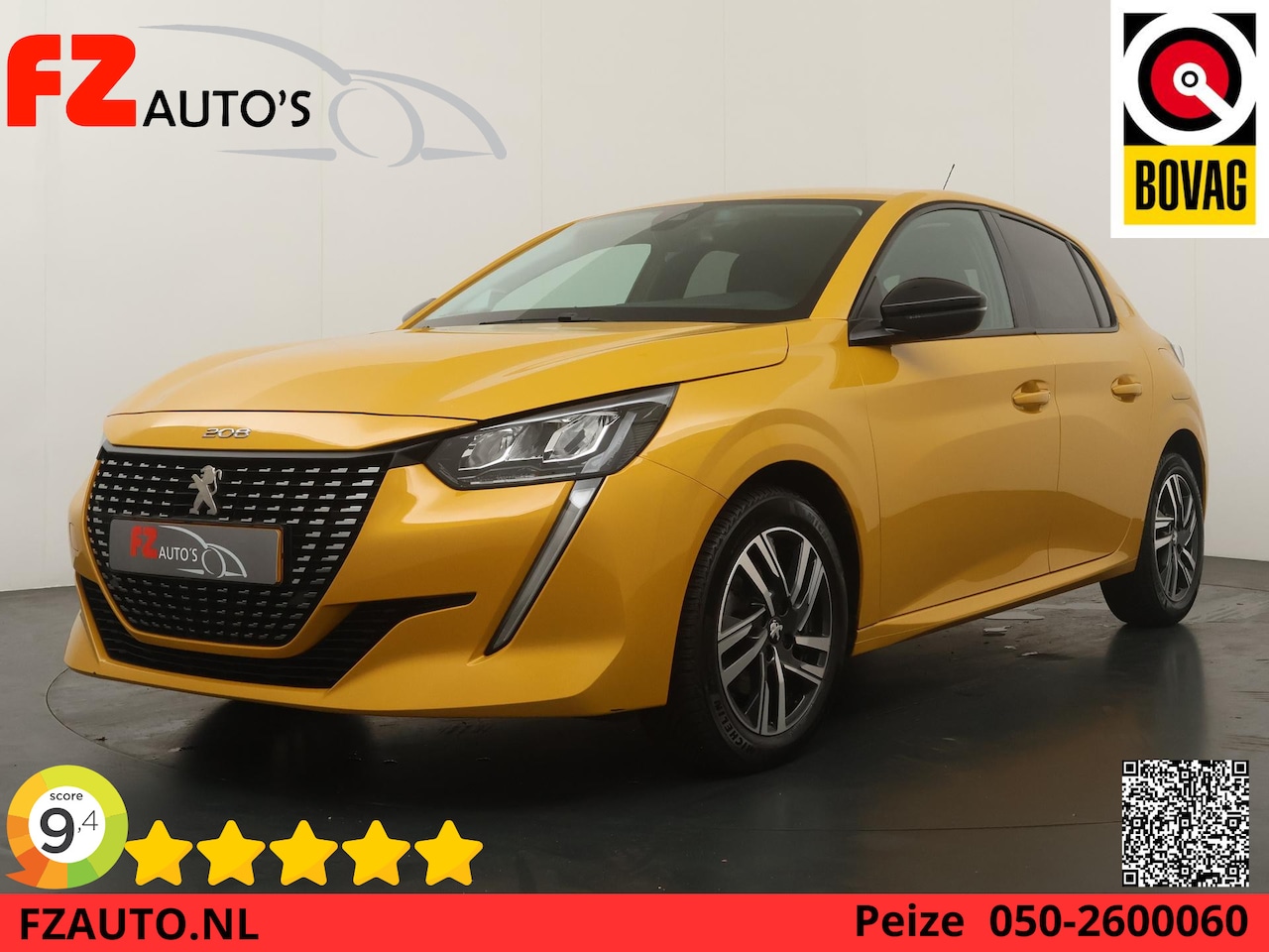 Peugeot 208 - 1.2 PureTech Allure - Apple Carplay/Android Auto - Climate Control - Lichtmetalen velgen - AutoWereld.nl