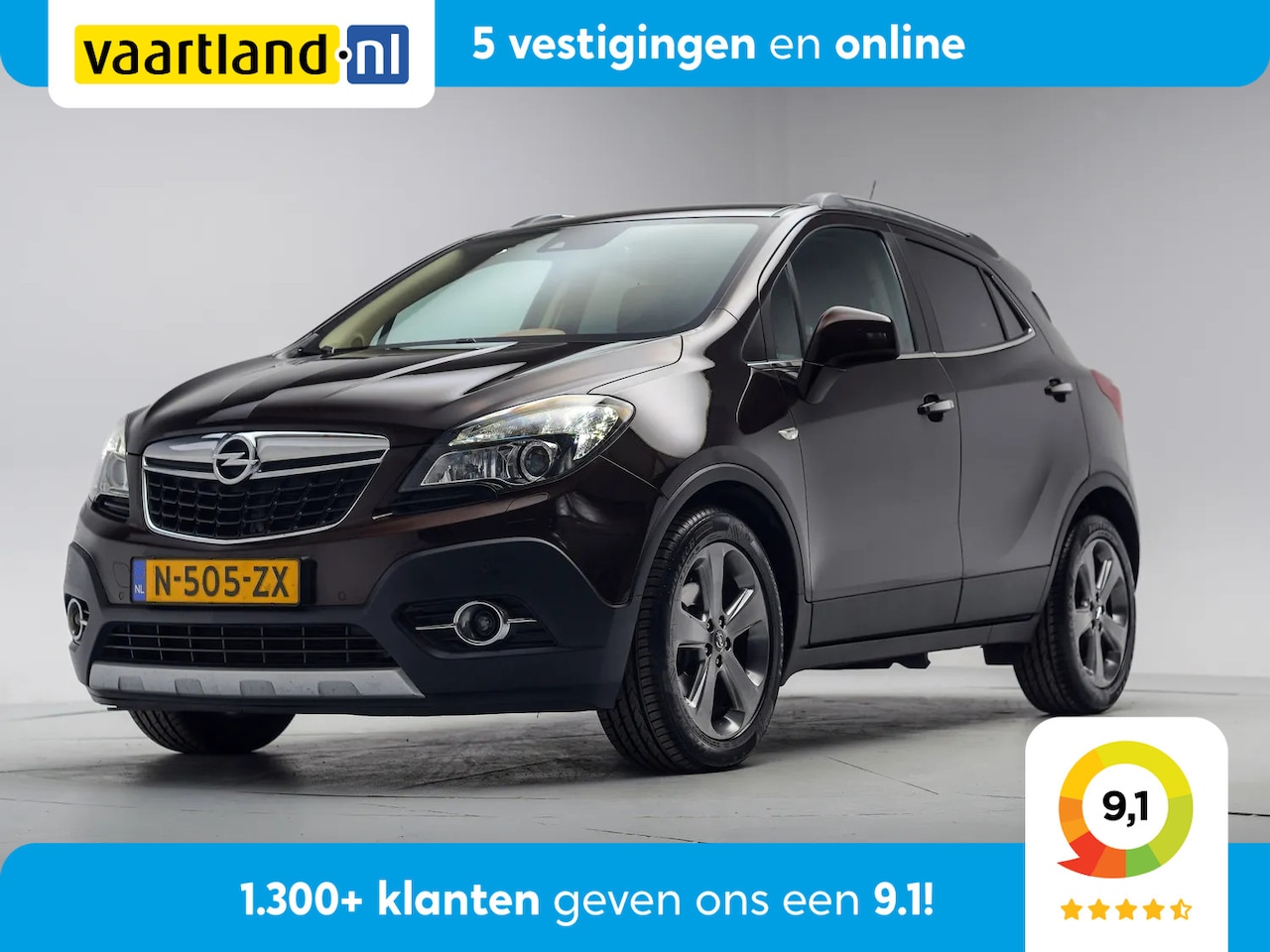 Opel Mokka - 1.4t Cosmo Aut [ Xenon Trekhaak Stoelverwarming ] - AutoWereld.nl