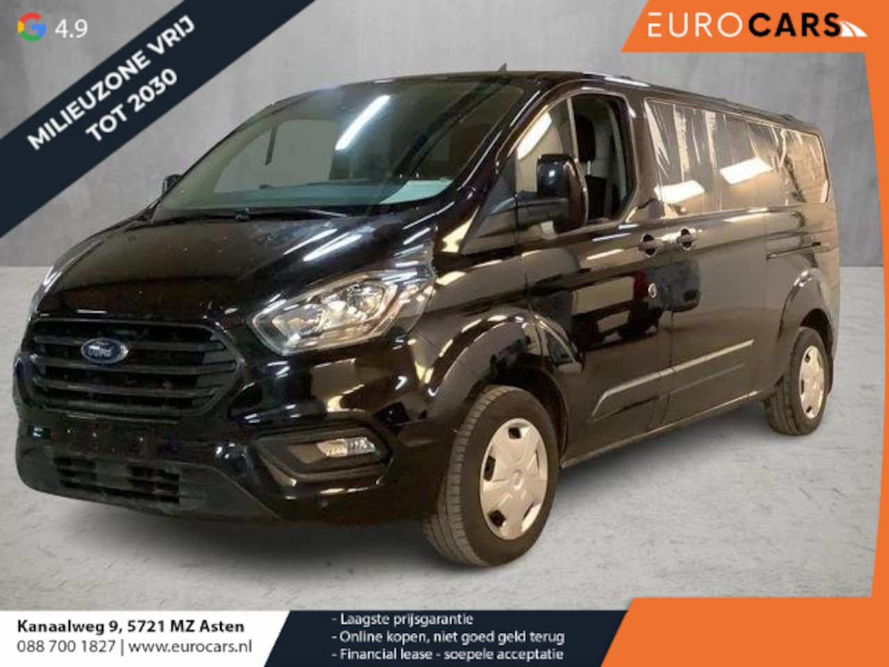 Ford Transit - 300 2.0 TDCI L2H1 Trend Carplay Trekhaak Stoelverwarming Adaptive Cruisecontrol 2x Schuifd - AutoWereld.nl