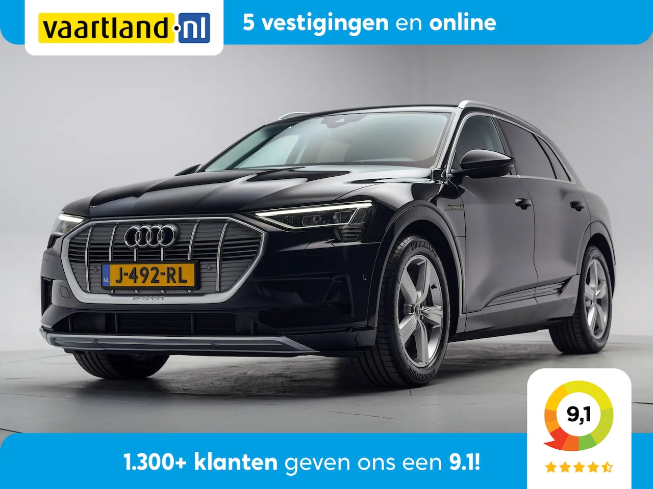 Audi e-tron - 55 Quattro Business edition 95 kWh [ Navi Camera PDC Climate / ECC ] - AutoWereld.nl