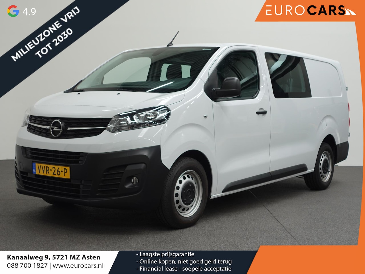 Opel Vivaro - L3H1 Edition Dubbele Cabine Airco Navi Trekhaak Cruise Control - AutoWereld.nl