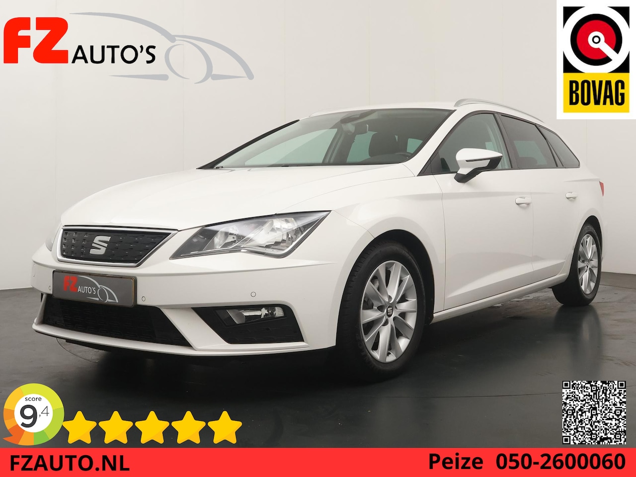 SEAT Leon ST - 1.0 EcoTSI Style Business Intense Automaat - Navigatie - Climate Control - Parkeersensoren - AutoWereld.nl