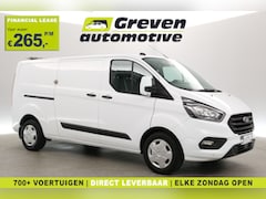 Ford Transit Custom - 2.0 Ecoblue L2H1 130PK | Airco | Cruise | Trekhaak | Parkeersens. | LED | Stoelverw. | 2xS