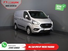 Ford Transit Custom - 2.0 TDCI 130 pk BPM VRIJ Sortimo/ Standkachel/ Stoelverw./ Carplay/ Camera/ Navi/ Cruise