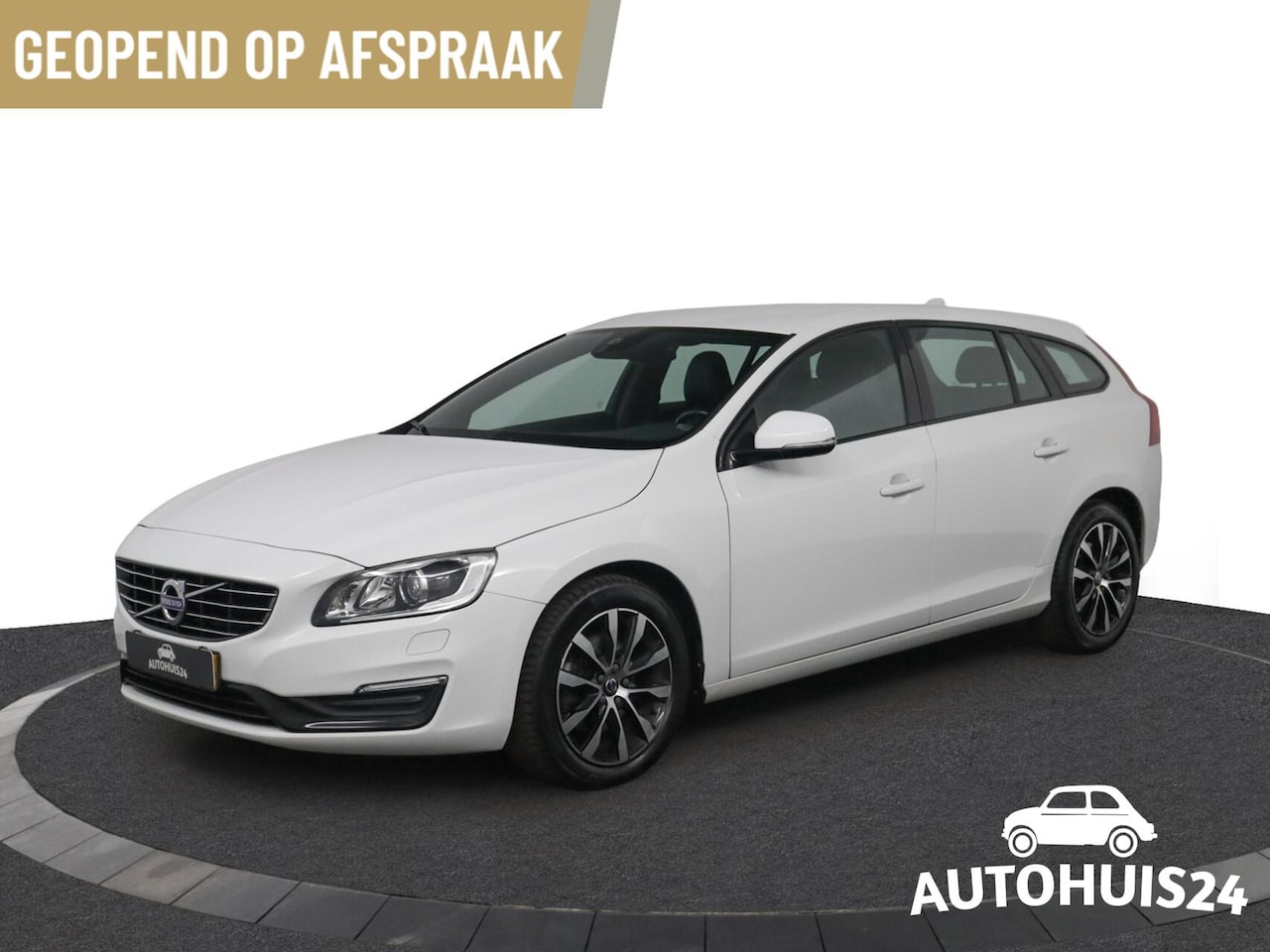Volvo V60 - 2.0 T3 Polar+ Dynamic XENON|PDC|STOELVERW|LEDER|NL-AUTO - AutoWereld.nl