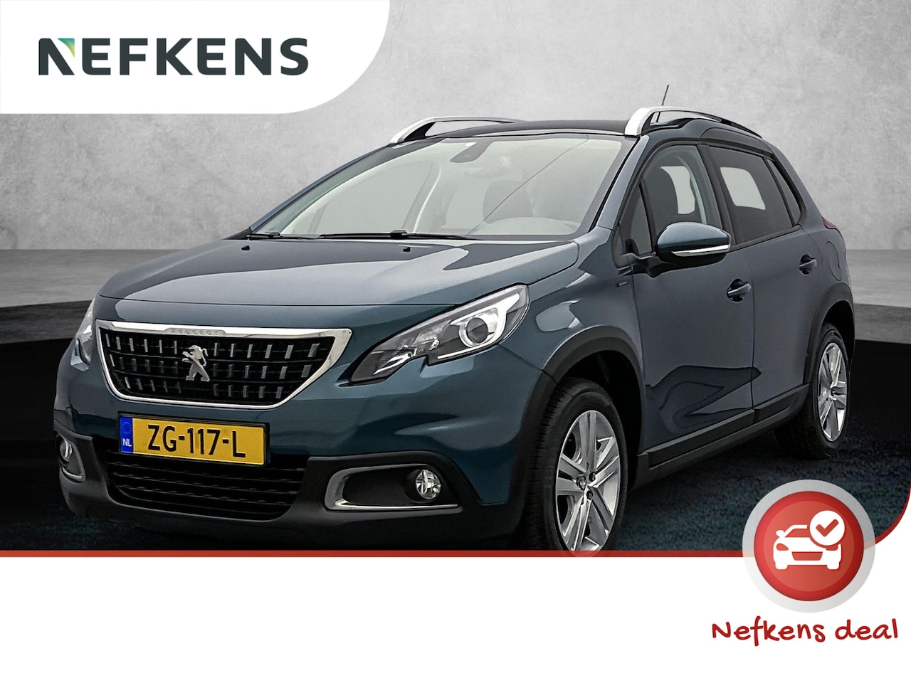 Peugeot 2008 - SUV Signature 110pk Automaat | Panoramadak | Airco | Parkeersensoren | DAB+ radio | Cruise - AutoWereld.nl