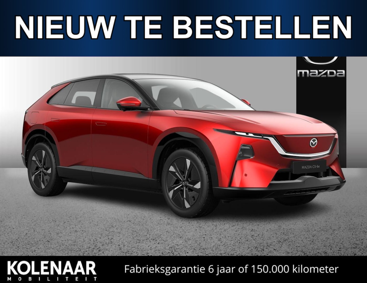Mazda 6e - CX-6e Takumi Business Edition /Warm Beige Interior/78kWh/Tot 484km range/Tot 195kW snellad - AutoWereld.nl
