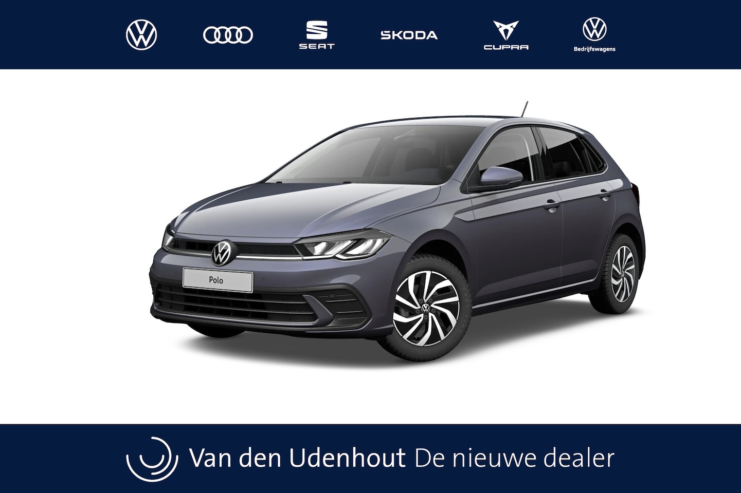 Volkswagen Polo - 1.0 TSI 95 5MT Life Edition | 'App-Connect' smartphone integratie | Buitenspiegels elektri - AutoWereld.nl