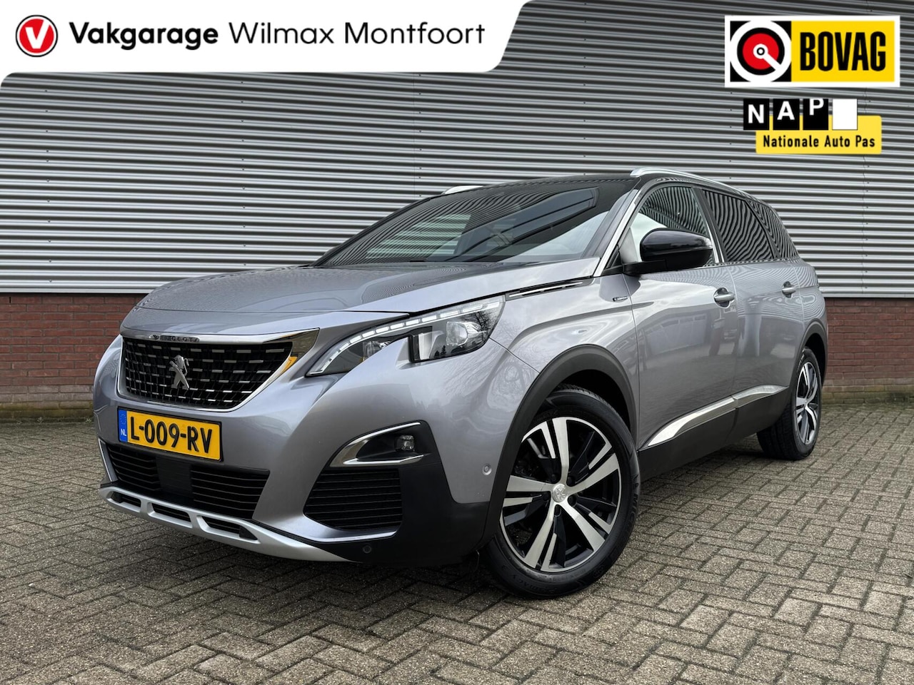 Peugeot 5008 - 1.6 PureTech GT-Line|Leder|7.Pers|Trekhaak|Stoelverwarming|Keyless|Camera| - AutoWereld.nl