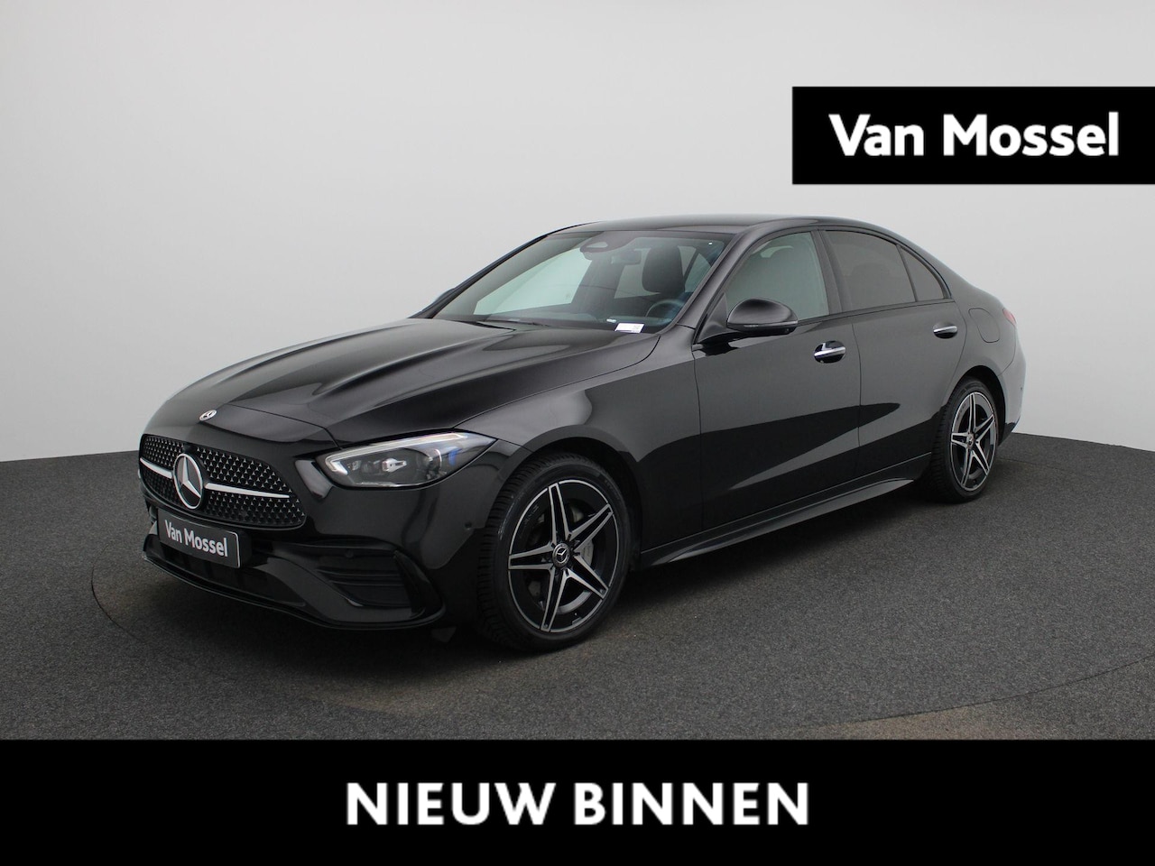 Mercedes-Benz C-klasse - 300 e AMG Line | Navigatie | Camera | Memory | Stoelverwarming - AutoWereld.nl