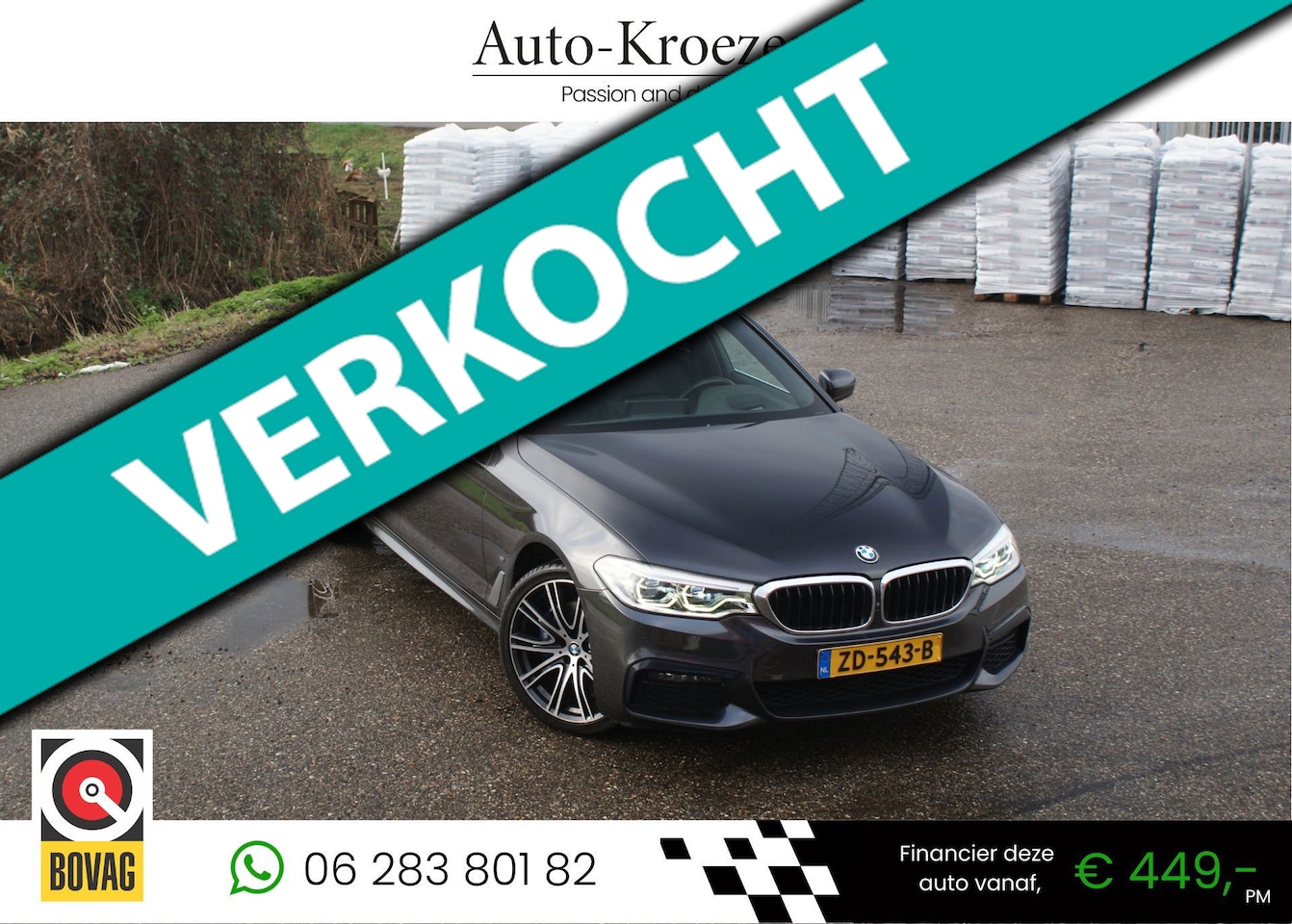 BMW 5-serie - 530e iPerformance High Executive Edition | M Pakket | Head Up | 360 Camera | - AutoWereld.nl