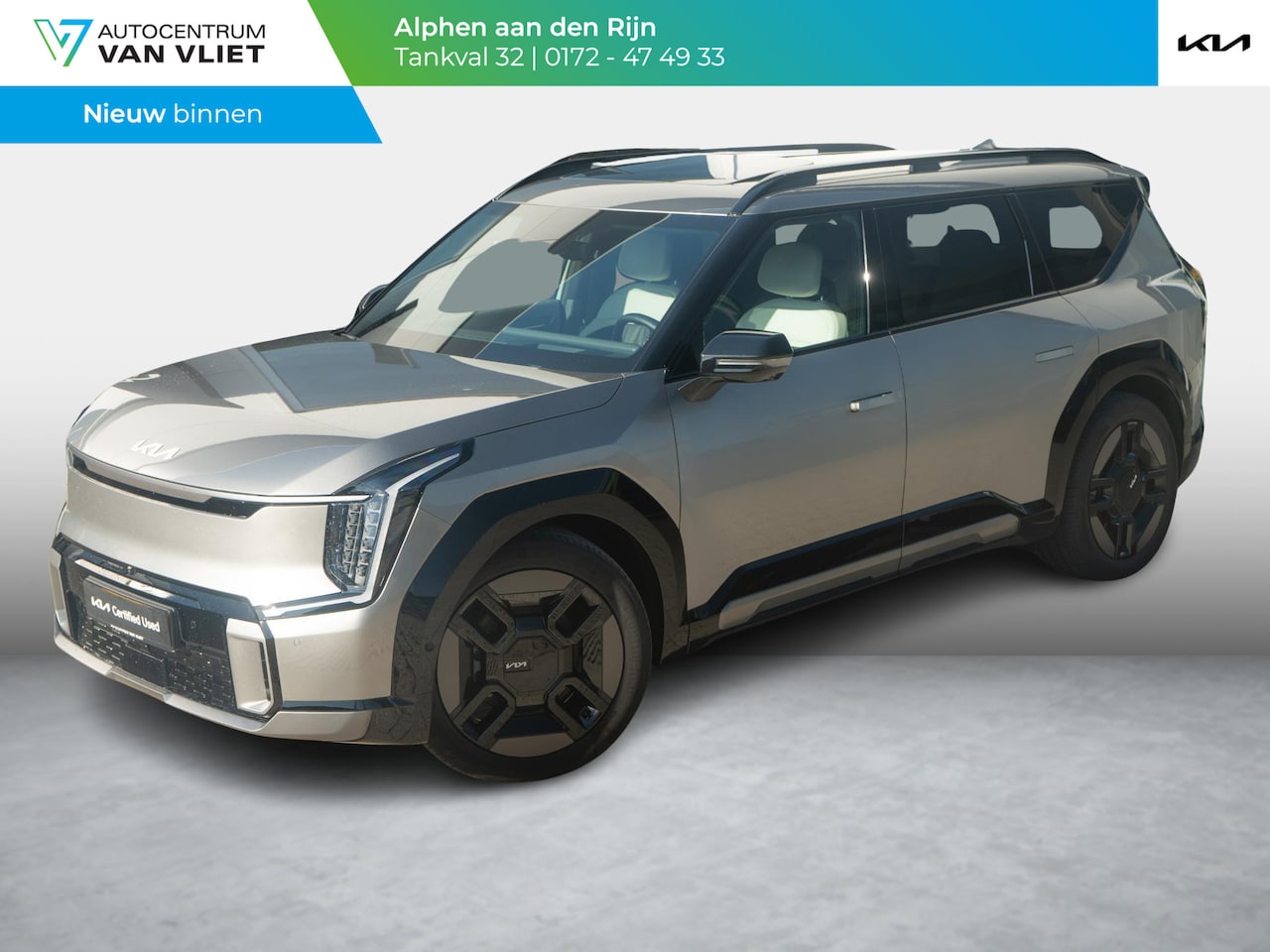 Kia EV9 - Launch Edition GT-Line AWD 99.8 kWh PANORAMA DAK | 7Persoons |MERIDIAN HIFI | HUD - AutoWereld.nl