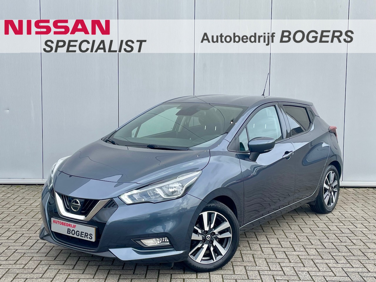 Nissan Micra - 1.0 IG-T N-Connecta Navigatie, Climate Control, Cruise Control, Afn.Trekhaak, 16"Lm, Achte - AutoWereld.nl