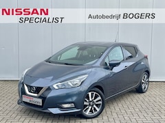 Nissan Micra - 1.0 IG-T N-Connecta Navigatie, Climate Control, Cruise Control, Afn.Trekhaak, 16"Lm, Achte