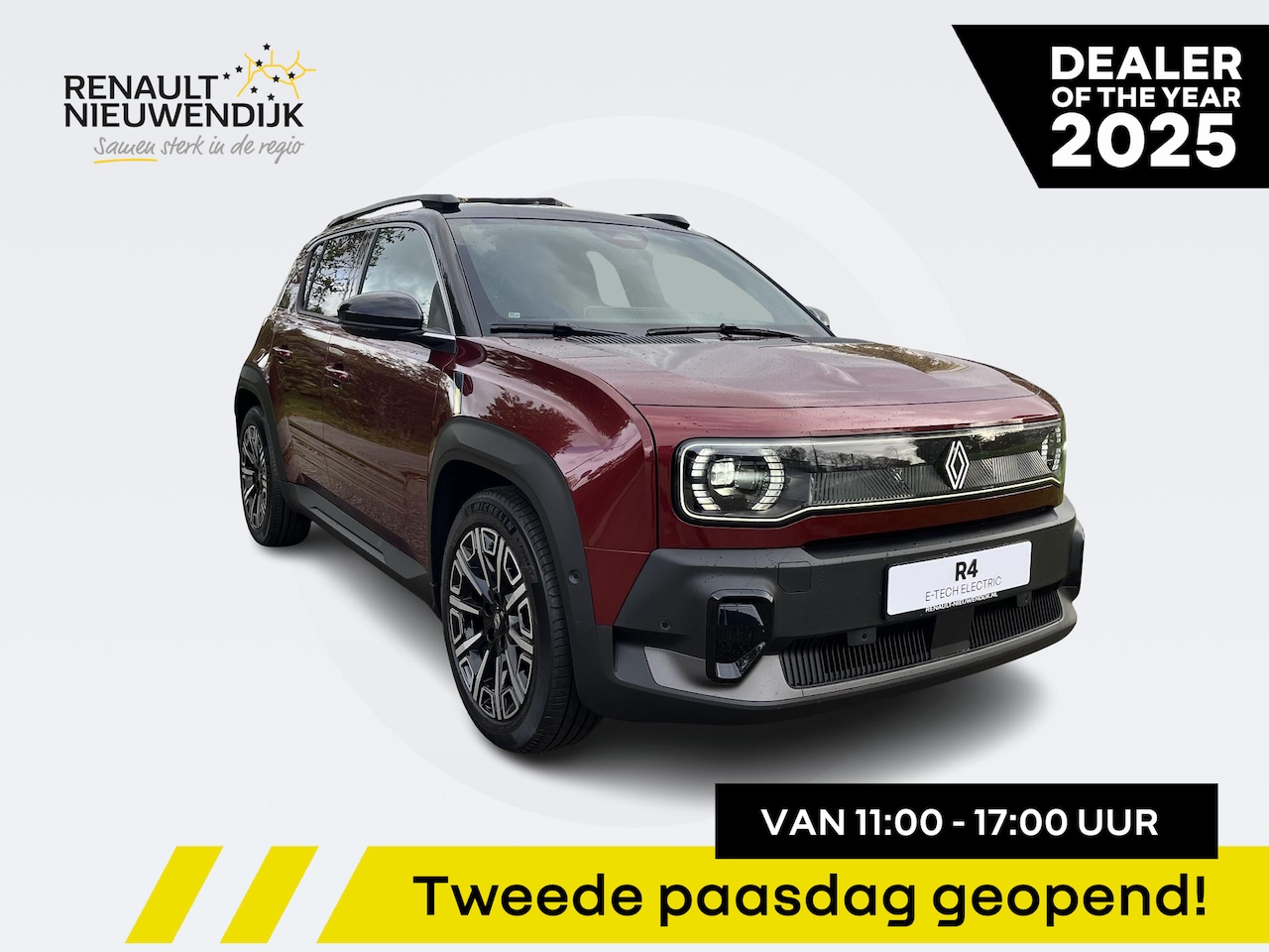 Renault 4 - comfort range iconic 52 kWh APPLE CARPLAY ANDROID AUTO / CLIMATE CONTROLE / NAVIGATIE / PA - AutoWereld.nl