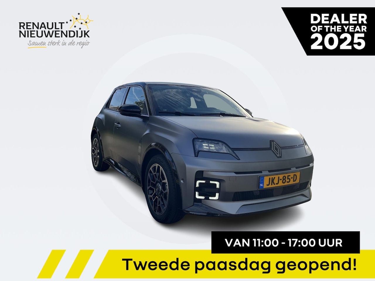 Renault 5 - comfort range Roland-Garros 52 kWh APPLE CARPLAY ANDROID AUTO / CLIMATE CONTROLE / NAVIGAT - AutoWereld.nl