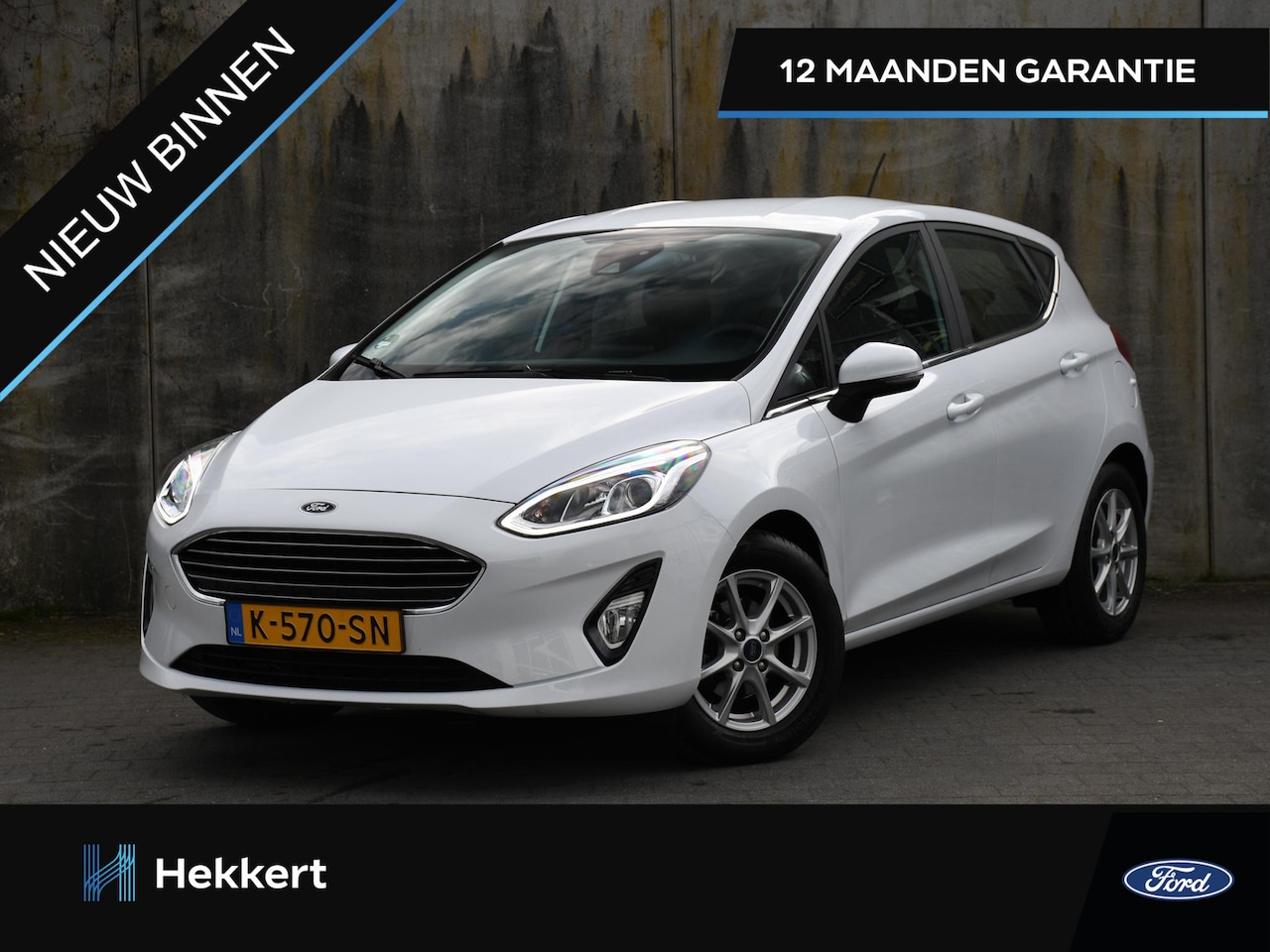 Ford Fiesta - Titanium 1.0 EcoBoost 95pk CRUISE.C | 15''LM | CLIMA | PDC ACHTER | DAB | 12 MND GARANTIE - AutoWereld.nl
