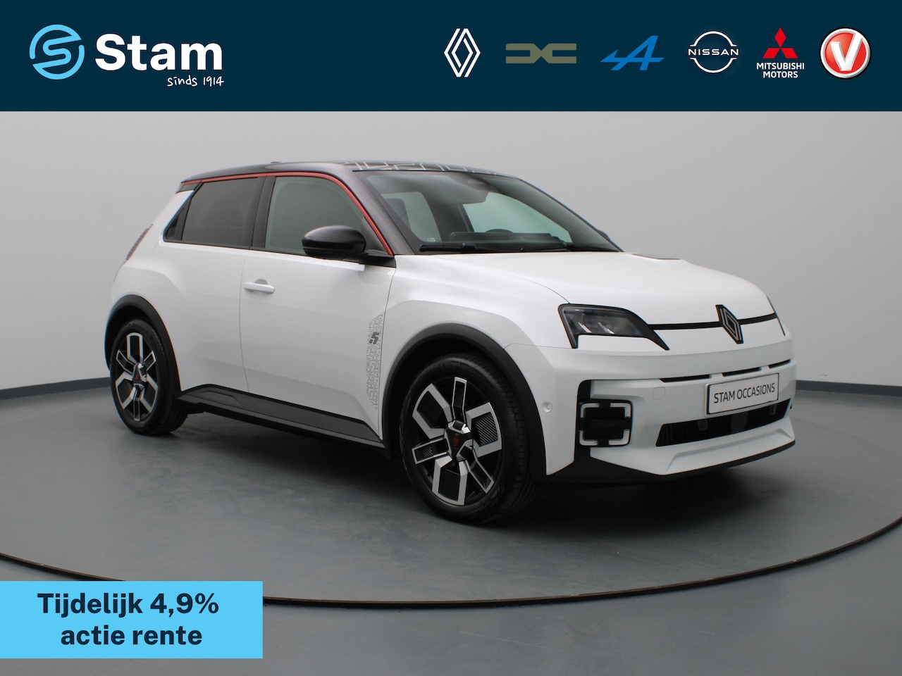 Renault 5 - comfort range techno 52 kWh Harman Kardon | Adapt. Cruise | Parkeersens. v+a | Stoel-/stuu - AutoWereld.nl