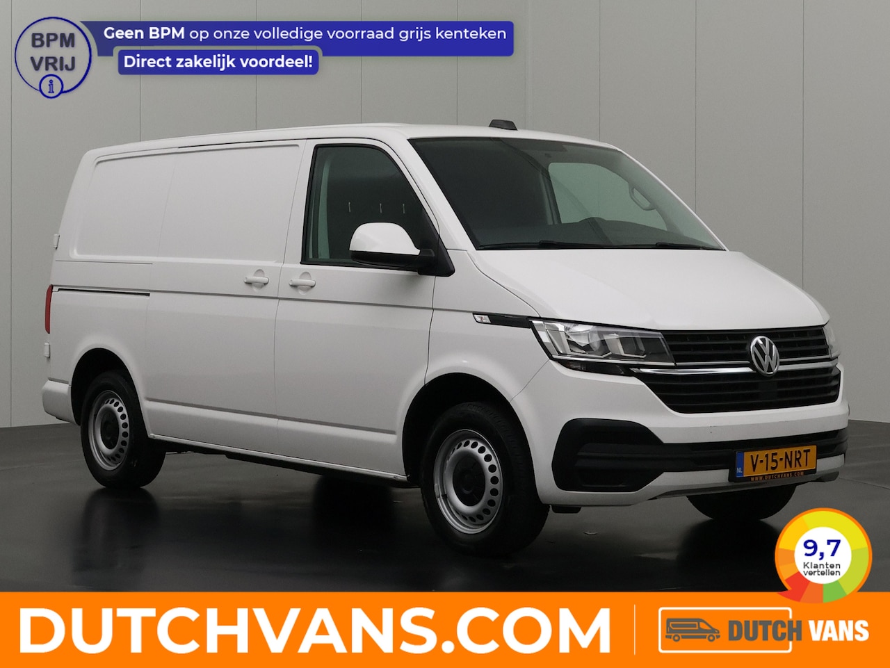 Volkswagen Transporter - 2.0TDI 150PK Automaat Koelauto | Multimedia | Trekhaak | Camera | Airco | Cruie - AutoWereld.nl