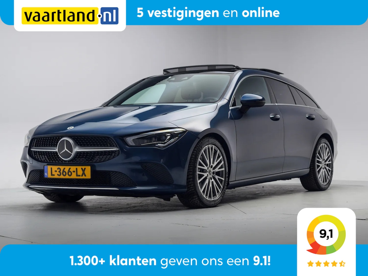 Mercedes-Benz CLA-klasse Shooting Brake - 200 Luxury [ Panorama Leder Sfeer Memory ] - AutoWereld.nl