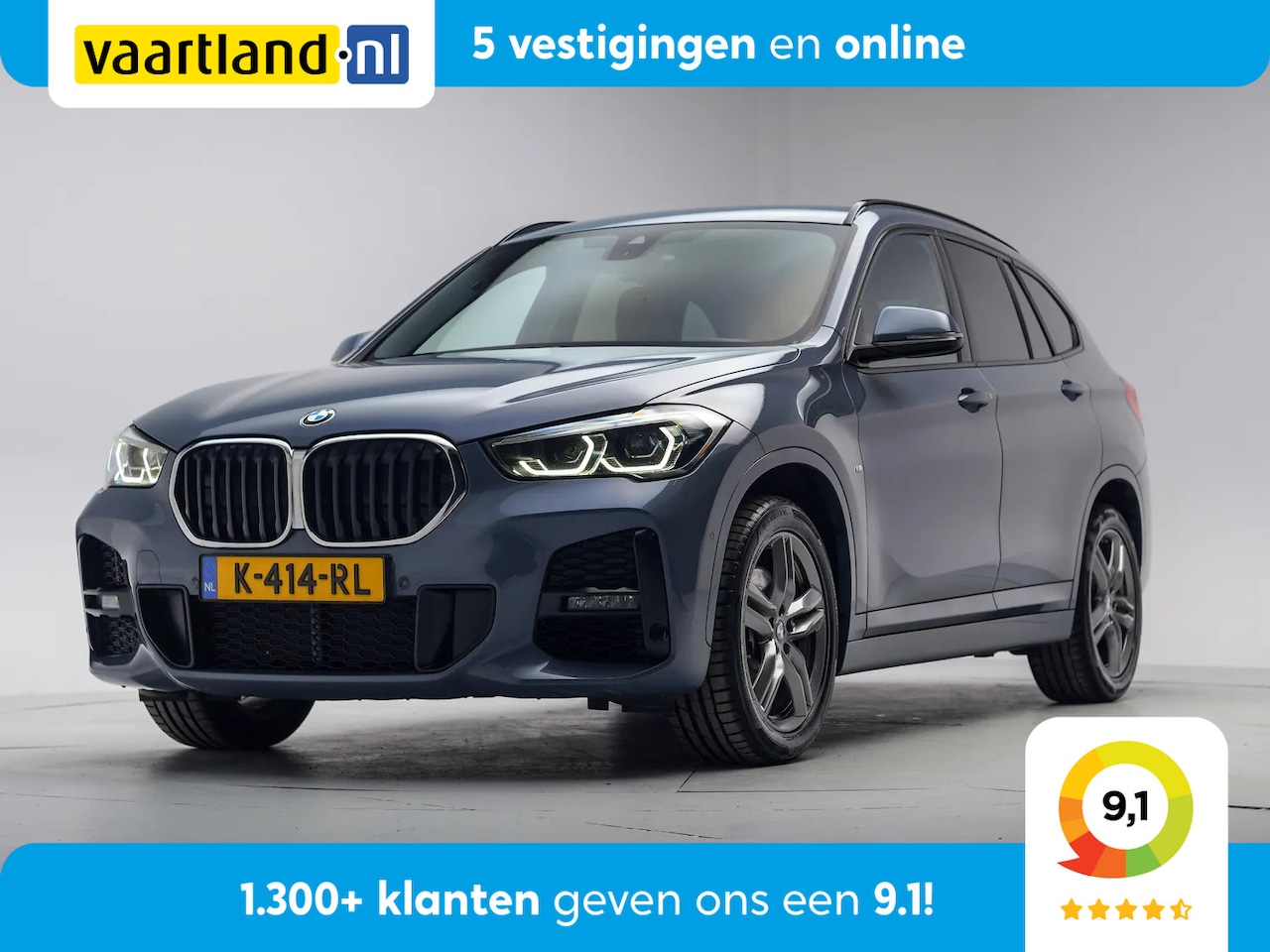BMW X1 - sDrive20i M Sport High Executive Aut. [ Leder HUD Navi prof. Camera Trekhaak] - AutoWereld.nl