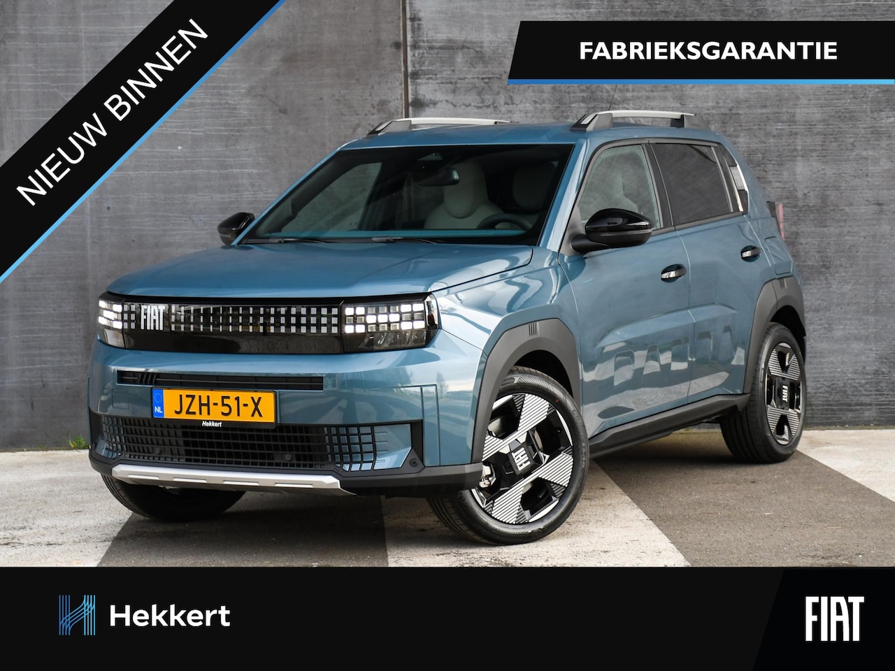 Fiat Grande Panda - La Prima 11 kW 44 kWh 113pk Automaat PACK-WINTER | PDC + CAM. | 17''LM | DAB | CRUISE.C - AutoWereld.nl