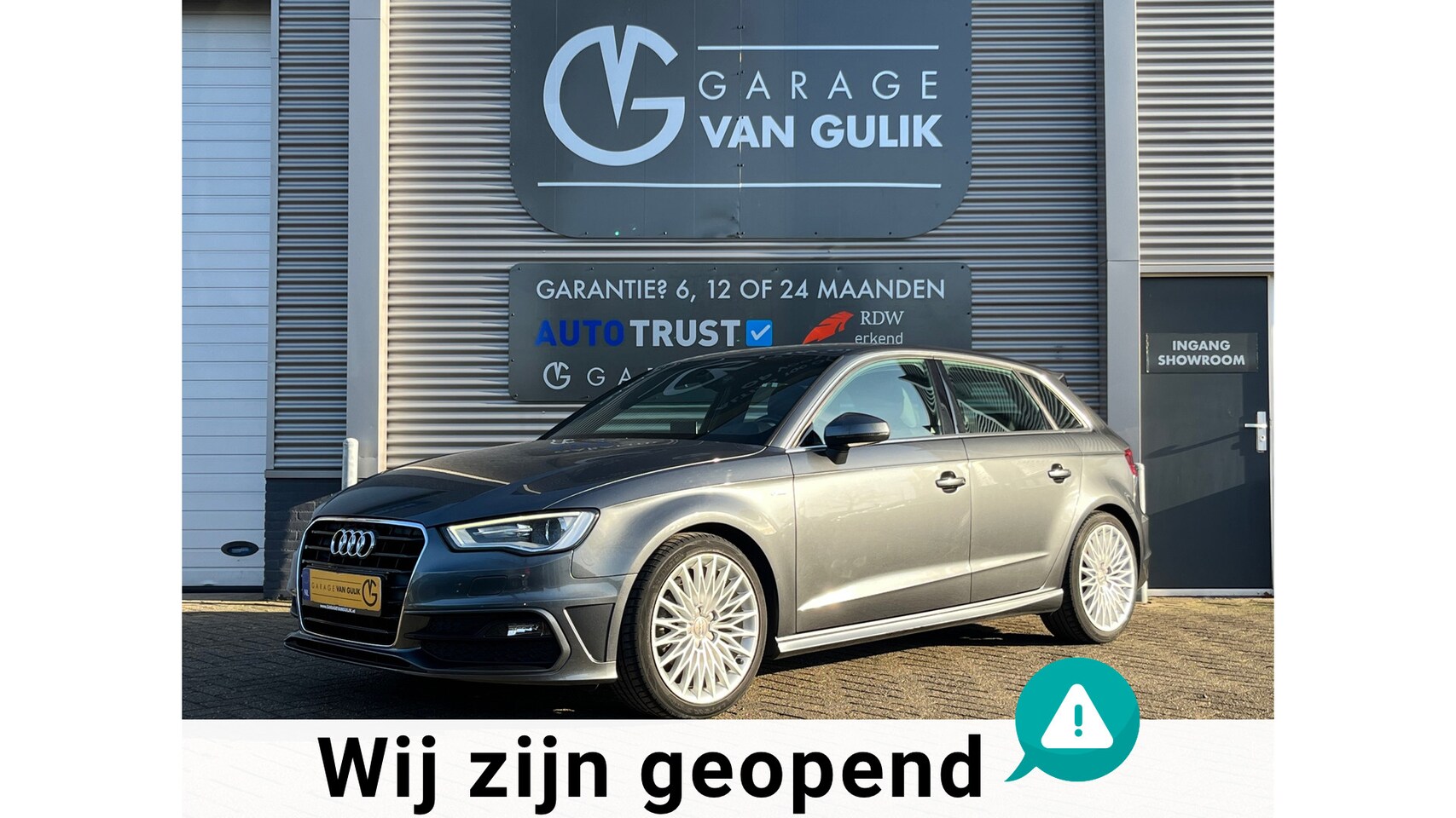 Audi A3 Sportback - 1.4 TFSI CoD Ambition Pro Line S 150PK Automaat,Navi,Clima,Cruise,Isofix,ElektrRamen+Spieg - AutoWereld.nl