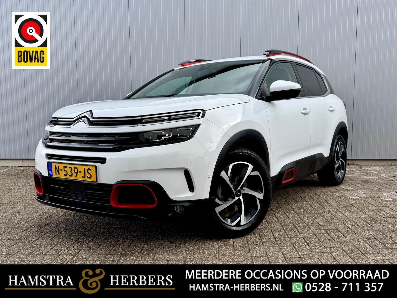 Citroën C5 Aircross - 1.6 PureTech Business Plus 1.6 PureTech Business Plus wit - AutoWereld.nl